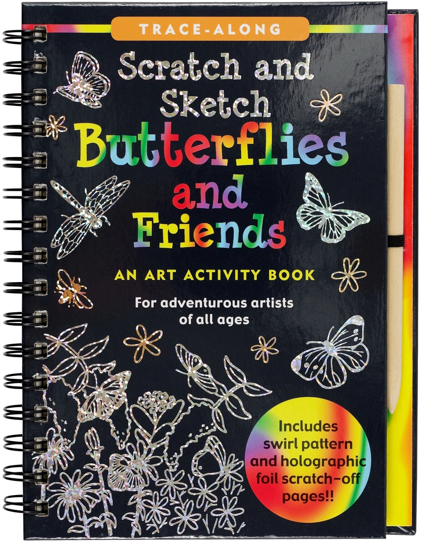 Scratch & Sketch™ Butterflies & Friends (Trace Along)