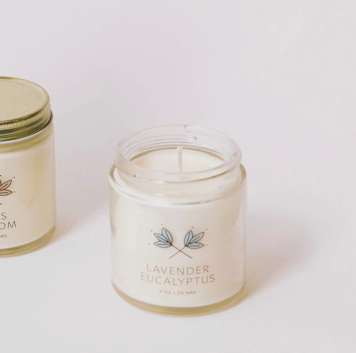 Lavender Eucalyptus Miniature Candle
