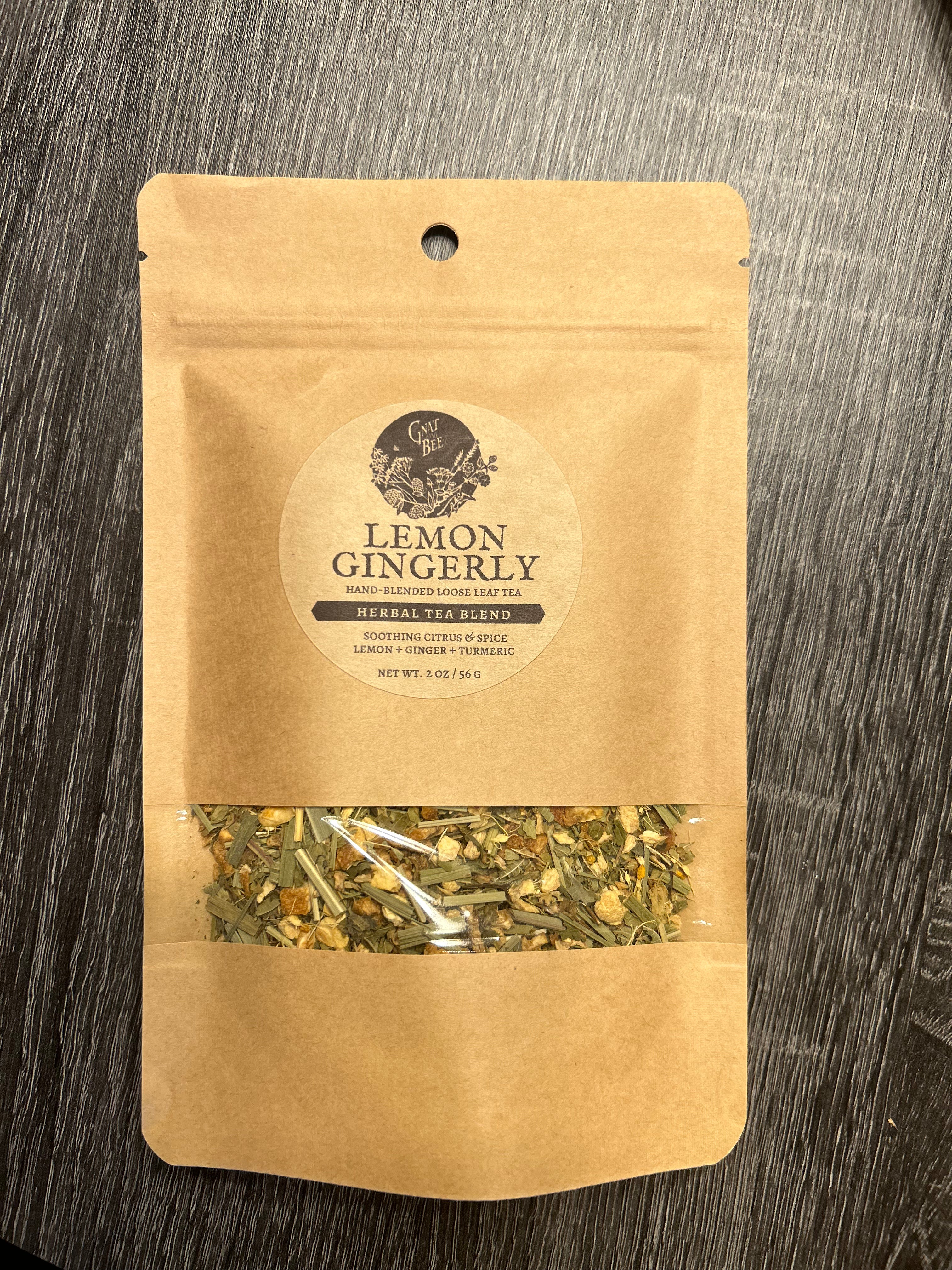 Lemon Gingerly | Herbal Loose Leaf Tea