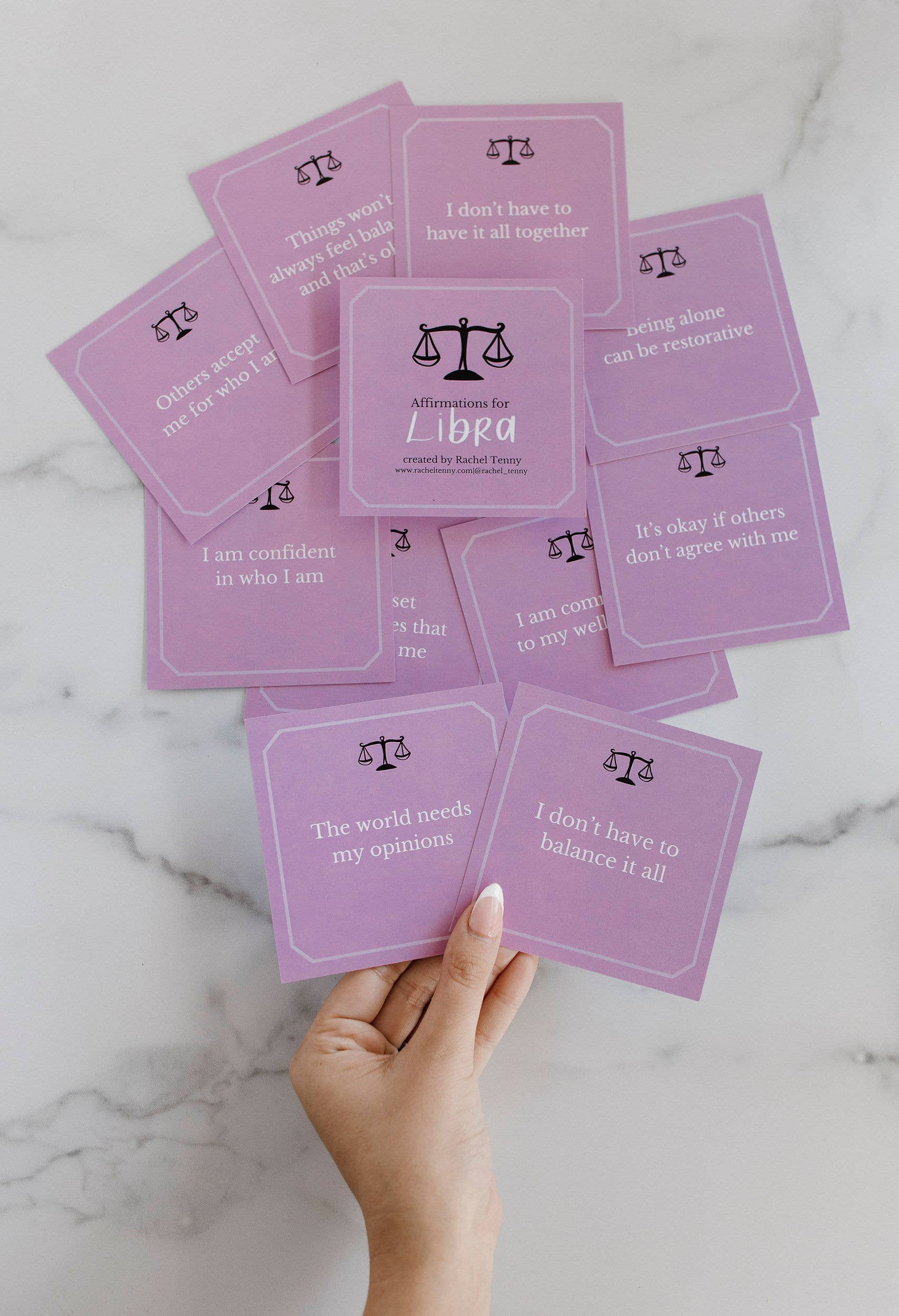 Affirmations for Libra